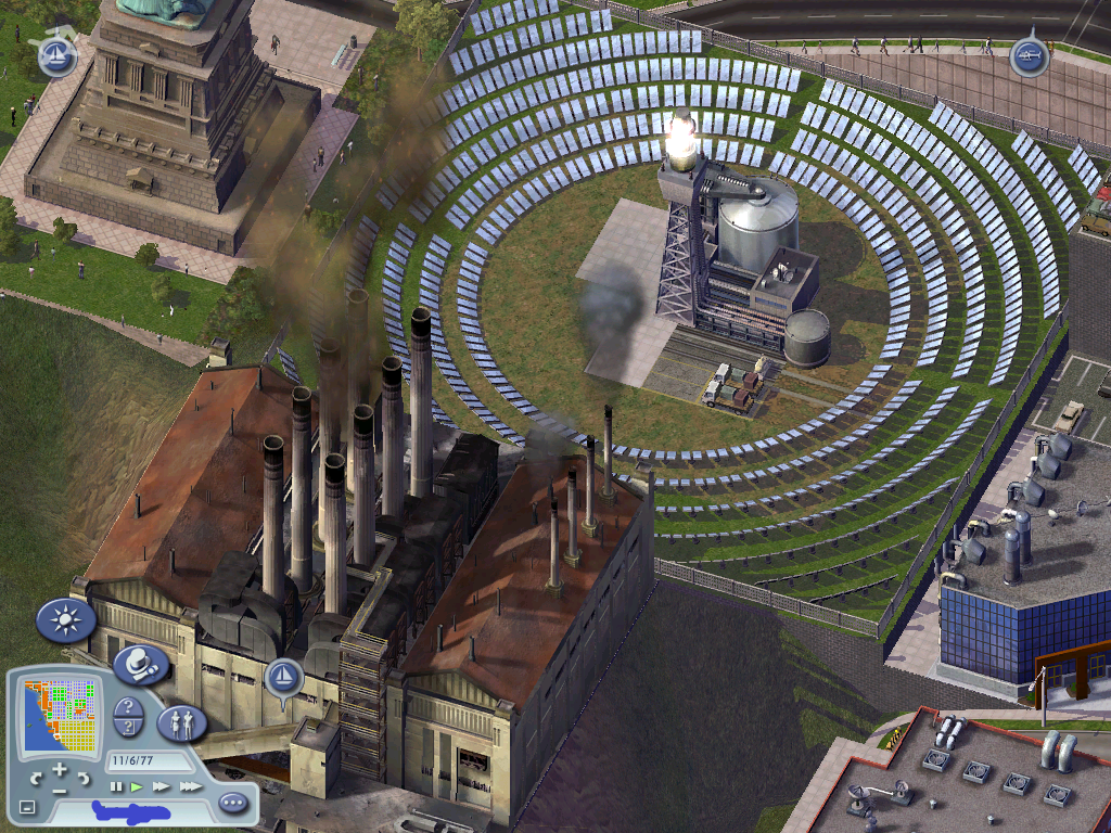 Solar Power Plant SimCity 4